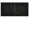 Cattedrale n110 n111 Set di 2 pannelli decorativi in vetro nero