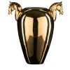Cavallo Grande Vaso decorativo dorato