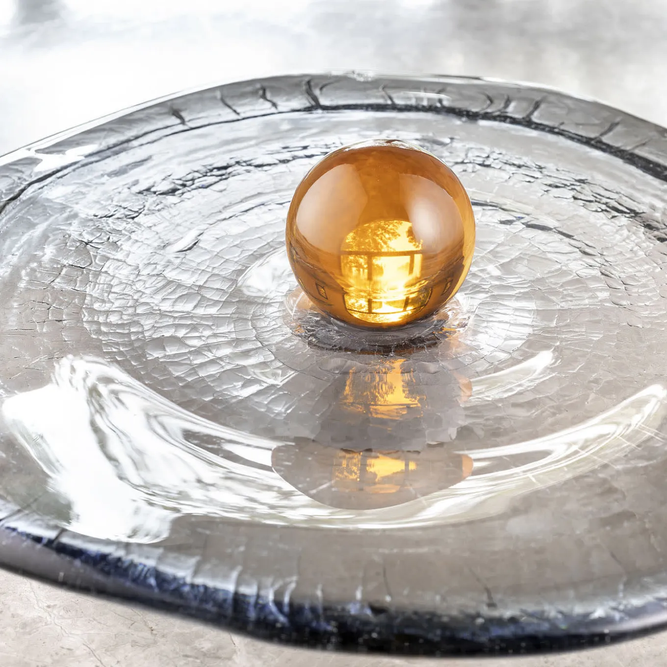 Centrotavola Acqua Alta Luna Piena sull'acqua alta a Venezia