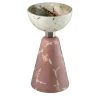 Centrotavola Alchimie in vetro di Murano Rosa Quarzo