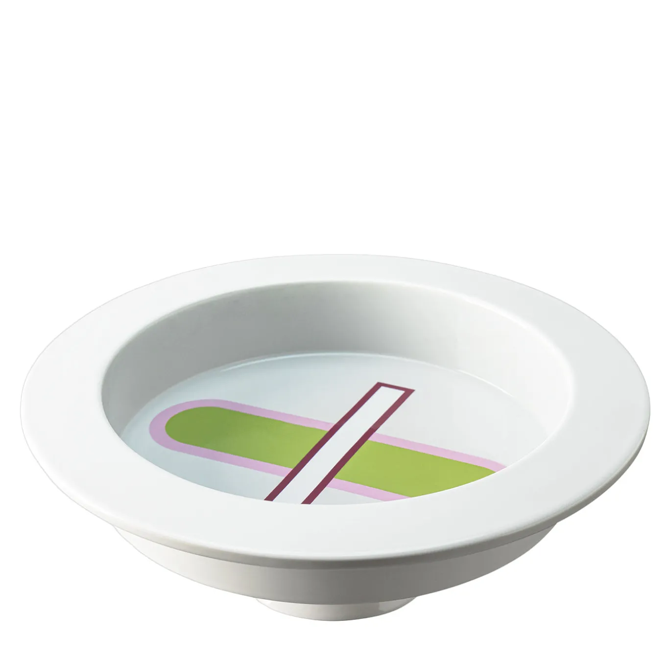 Centrotavola Bolo Bianco di Karim Rashid