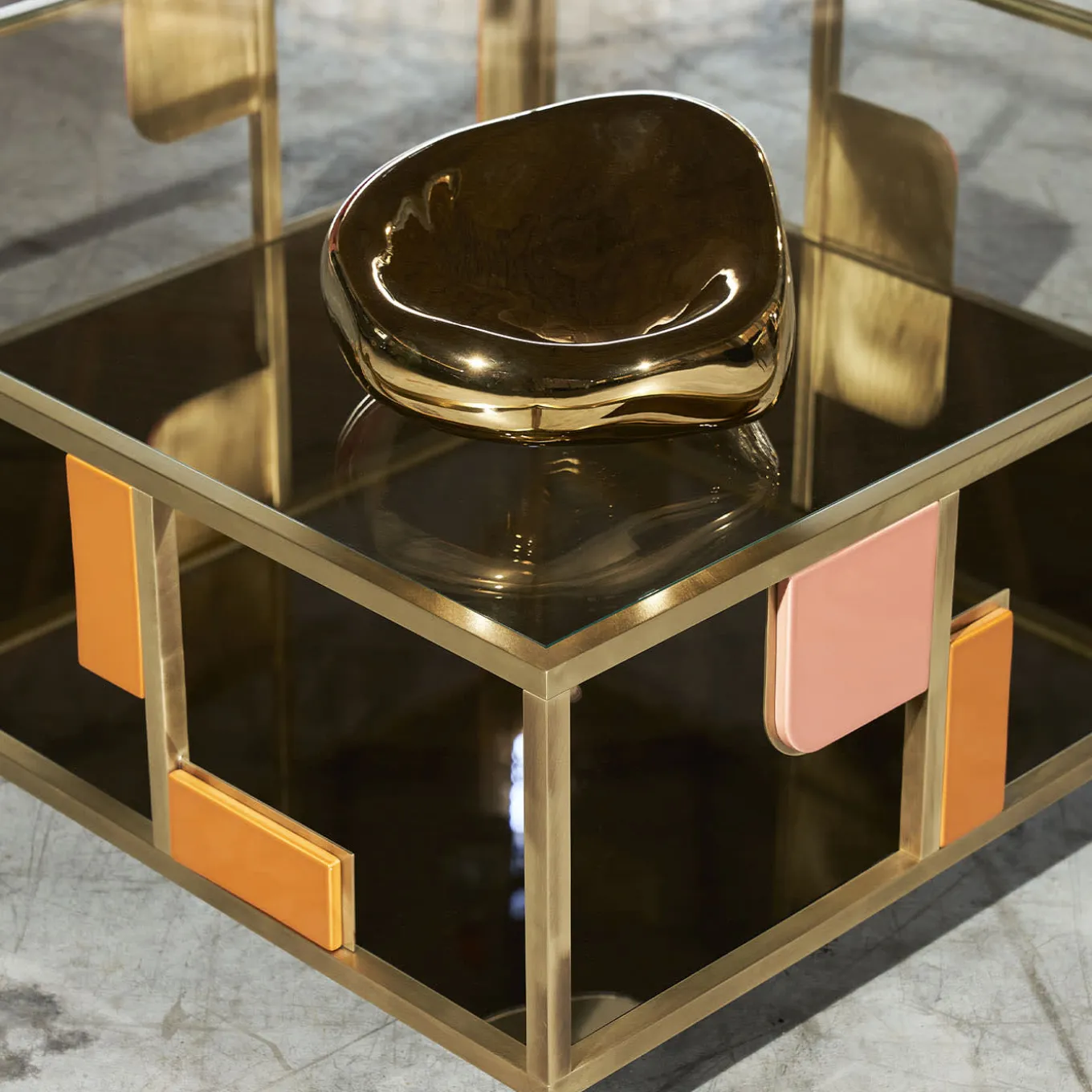 Centrotavola Grande Eve Oro
