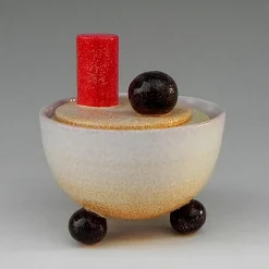 Centrotavola in ceramica Scatola dell'Allegria