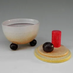 Centrotavola in ceramica Scatola dell'Allegria