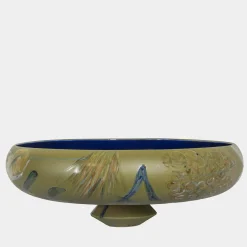 Centrotavola in ceramica dipinto a mano Panarea