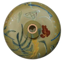 Centrotavola in ceramica dipinto a mano Panarea