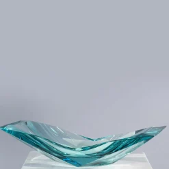 Centrotavola in cristallo artistico Papillon