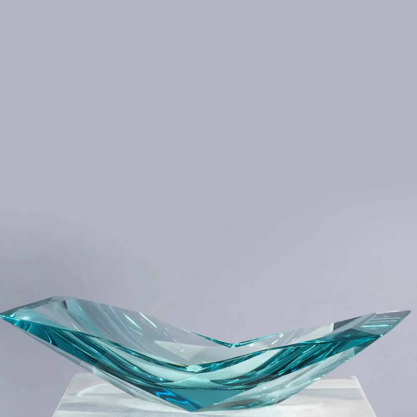 Centrotavola in cristallo artistico Papillon