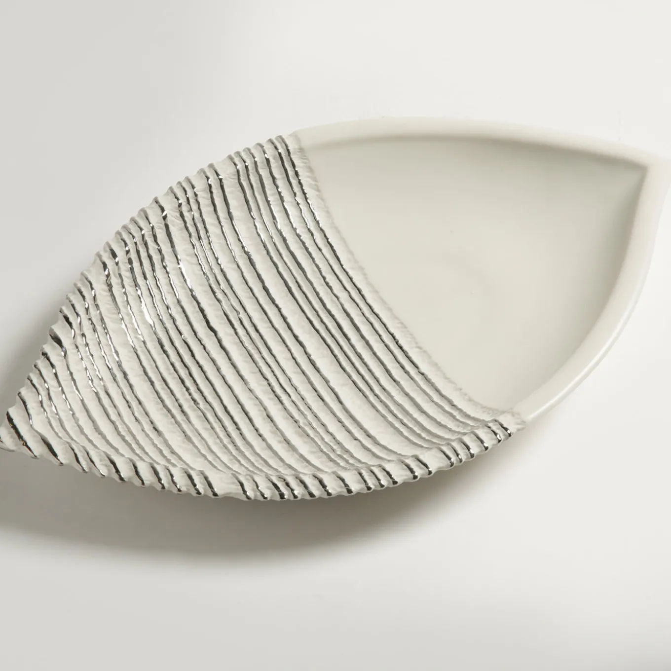Centrotavola in platino "Argo