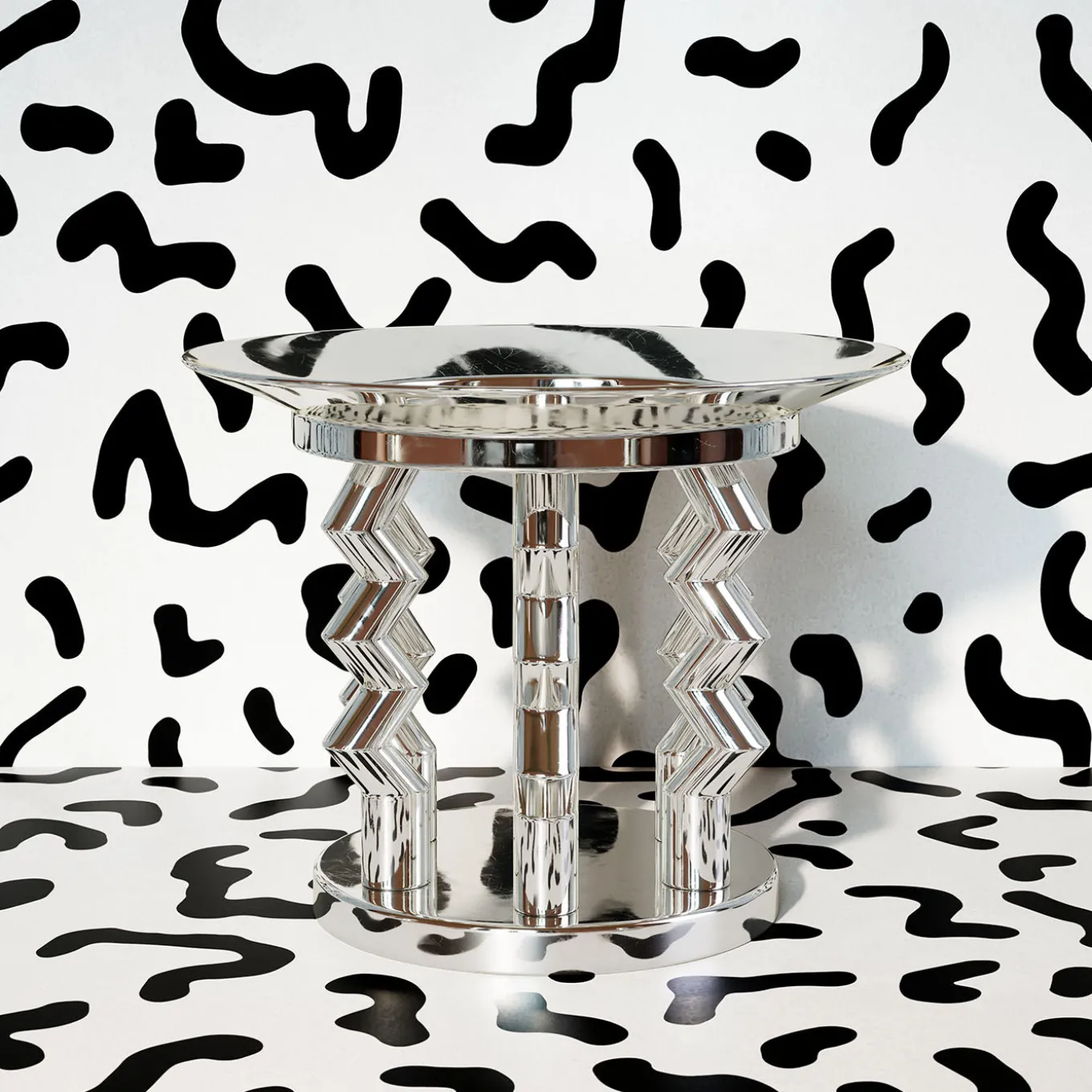 Centrotavola Murmansk di Ettore Sottsass - Memphis Milano