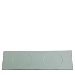Centrotavola Soft in pelle Verde Smeralda