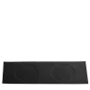 Centrotavola Soft in pelle Nero Notte