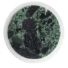 Centrotavola verde Impronte