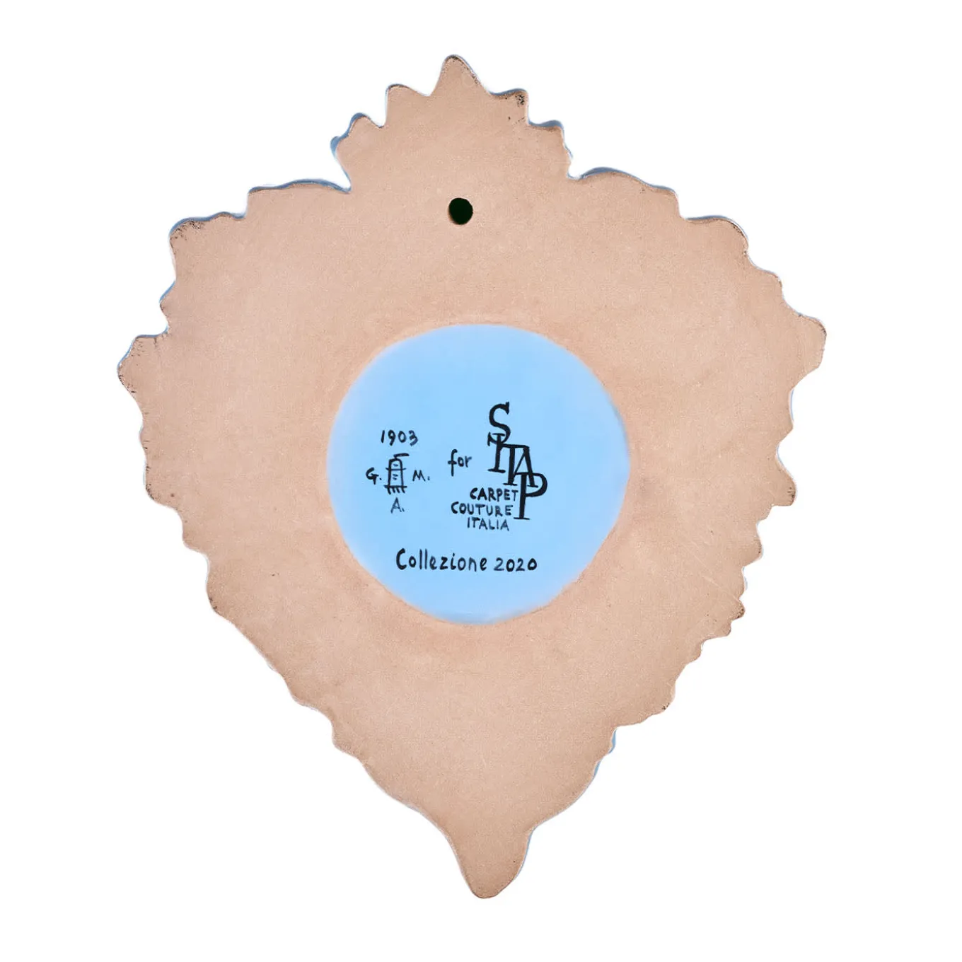 Ceramica decorativa Devotion Turchese