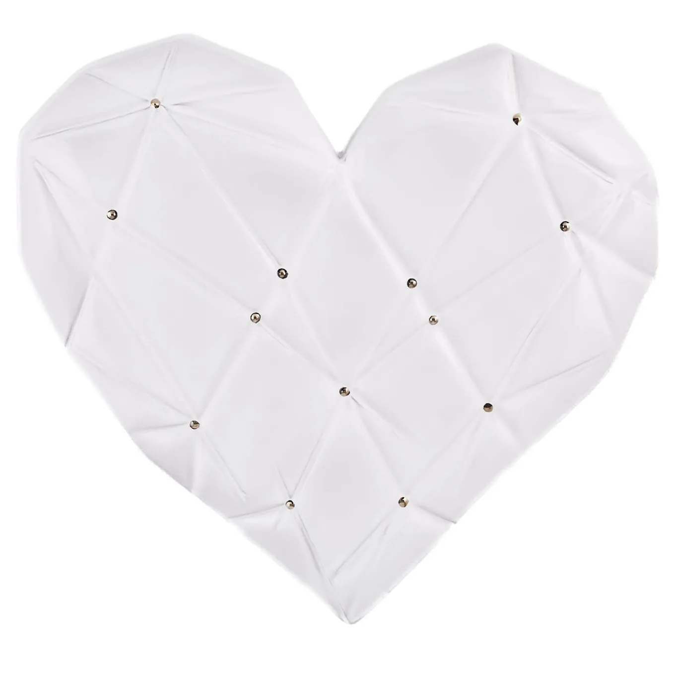 Ceramica decorativa Regina di Cuori in oro bianco