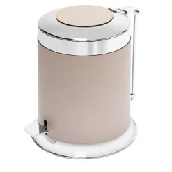 Cestino a pedale Bebop Beige