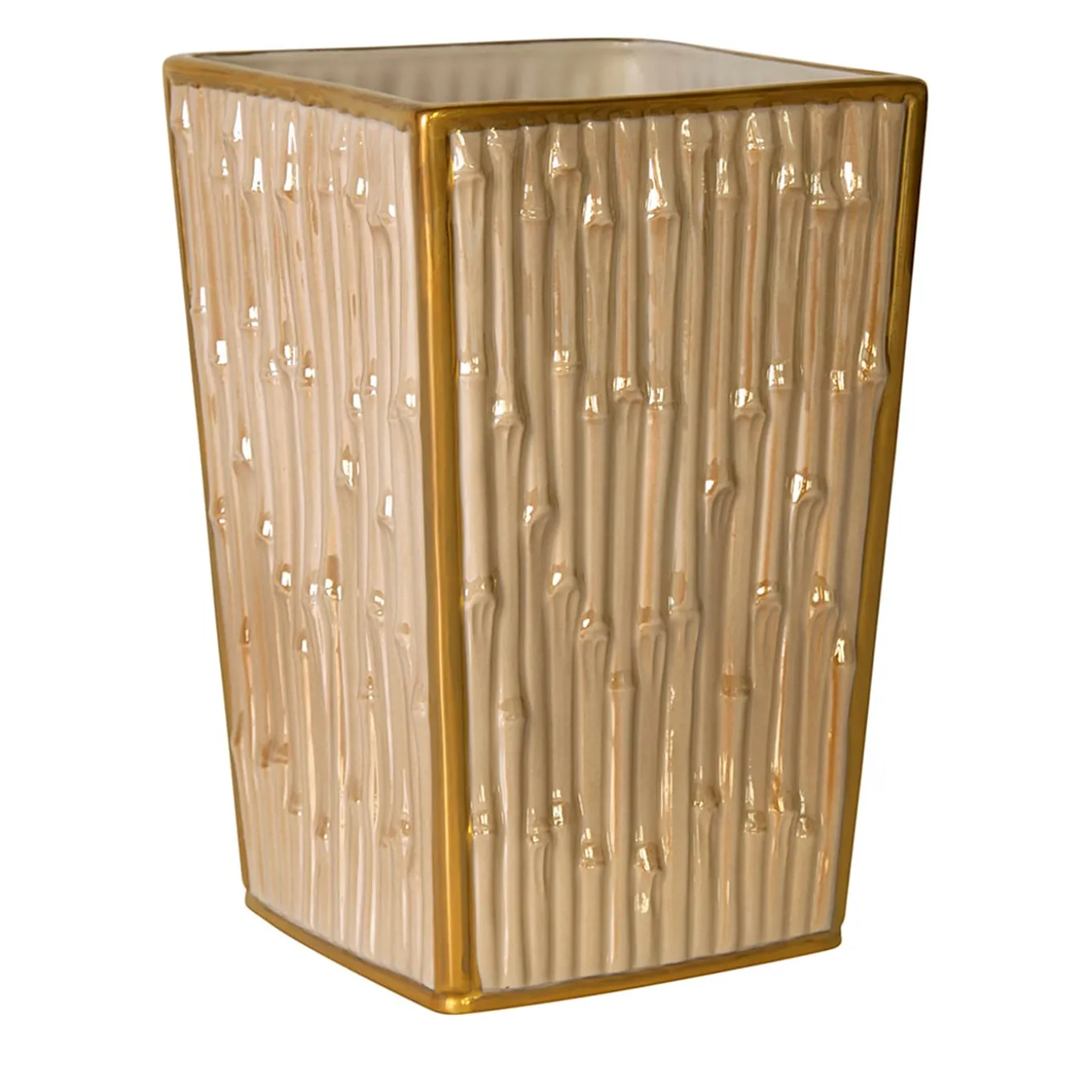 CESTINO IN BAMBÙ - BEIGE