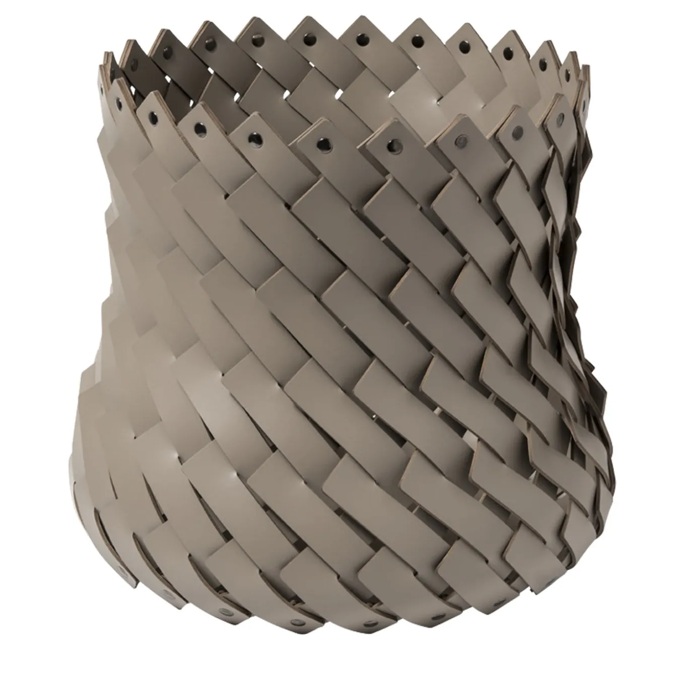Cestino medio Almeria Beige