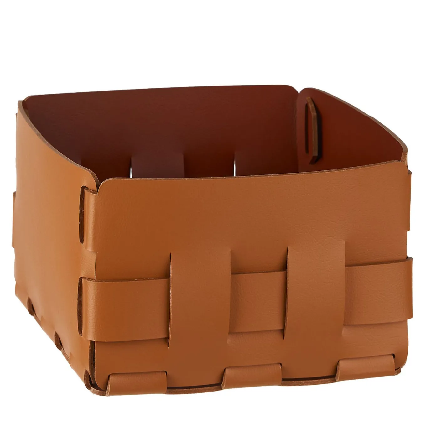Cestino Mini Bottega Bordeaux/Cognac di Ekaterina Borovkova