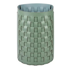Cesto da bucato Bottega Eucalyptus/Sky Blue di Ekaterina Borovkova
