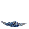 Ciotola centrotavola in vetro di Murano a mosaico blu Rombo
