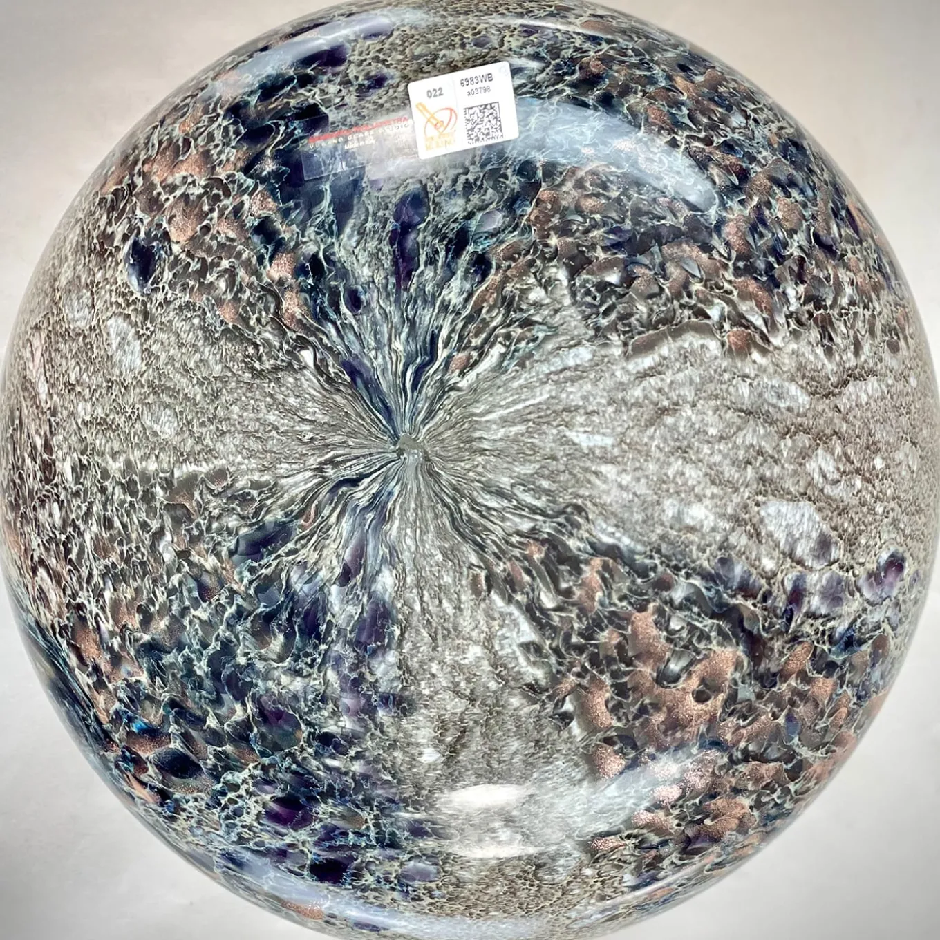Ciotola Vortex soffiata a bocca