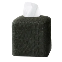 COCCO TISSUE BOX - NERO OPACO