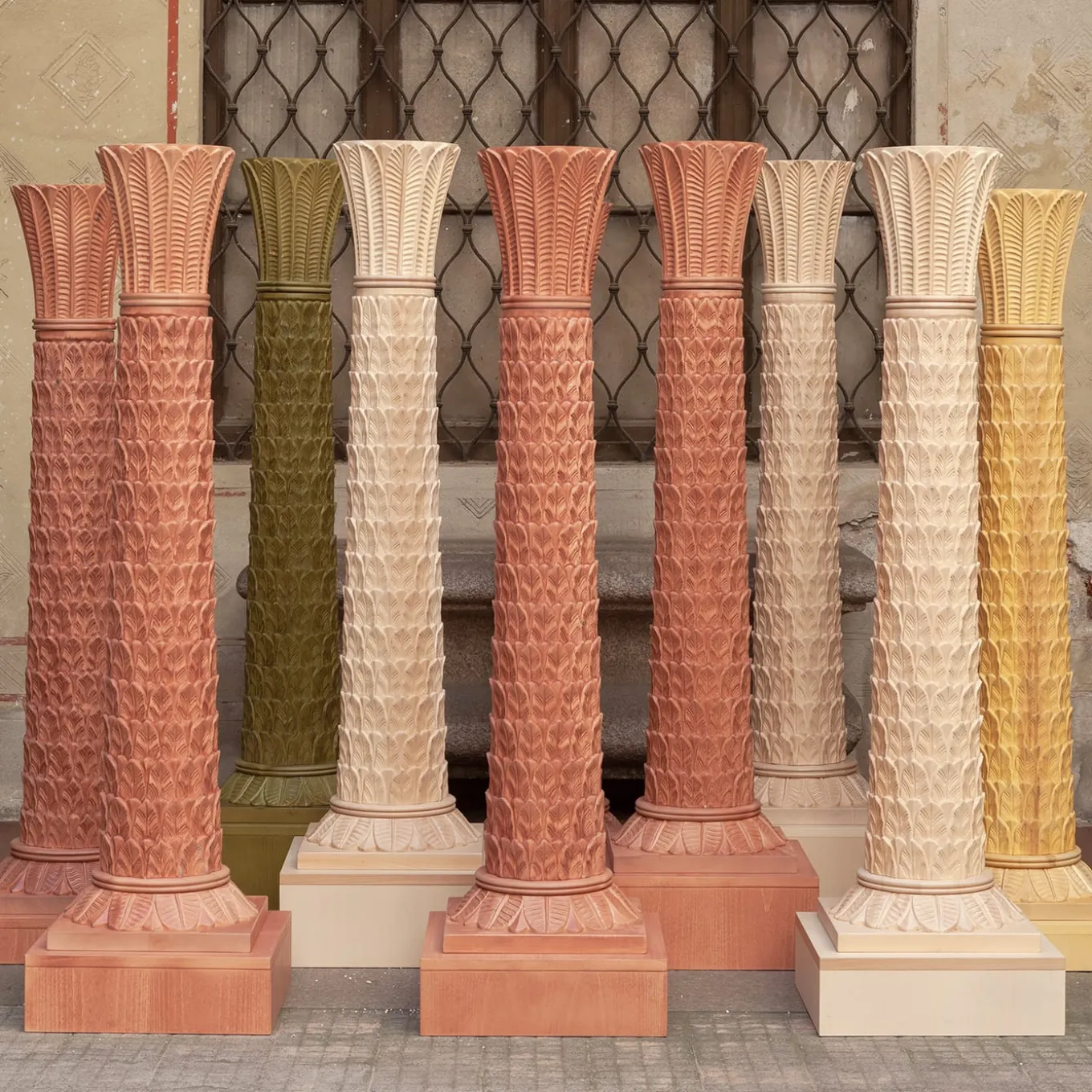 Colonna decorativa Anne Beige