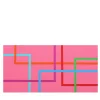 Color Spaces In Fondo è Rosa Pittura acrilica su tela