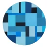 Color Spaces Rhythm and Blues Pittura acrilica su tela