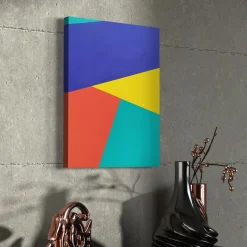 Color Spaces Silikon Pittura acrilica su tela