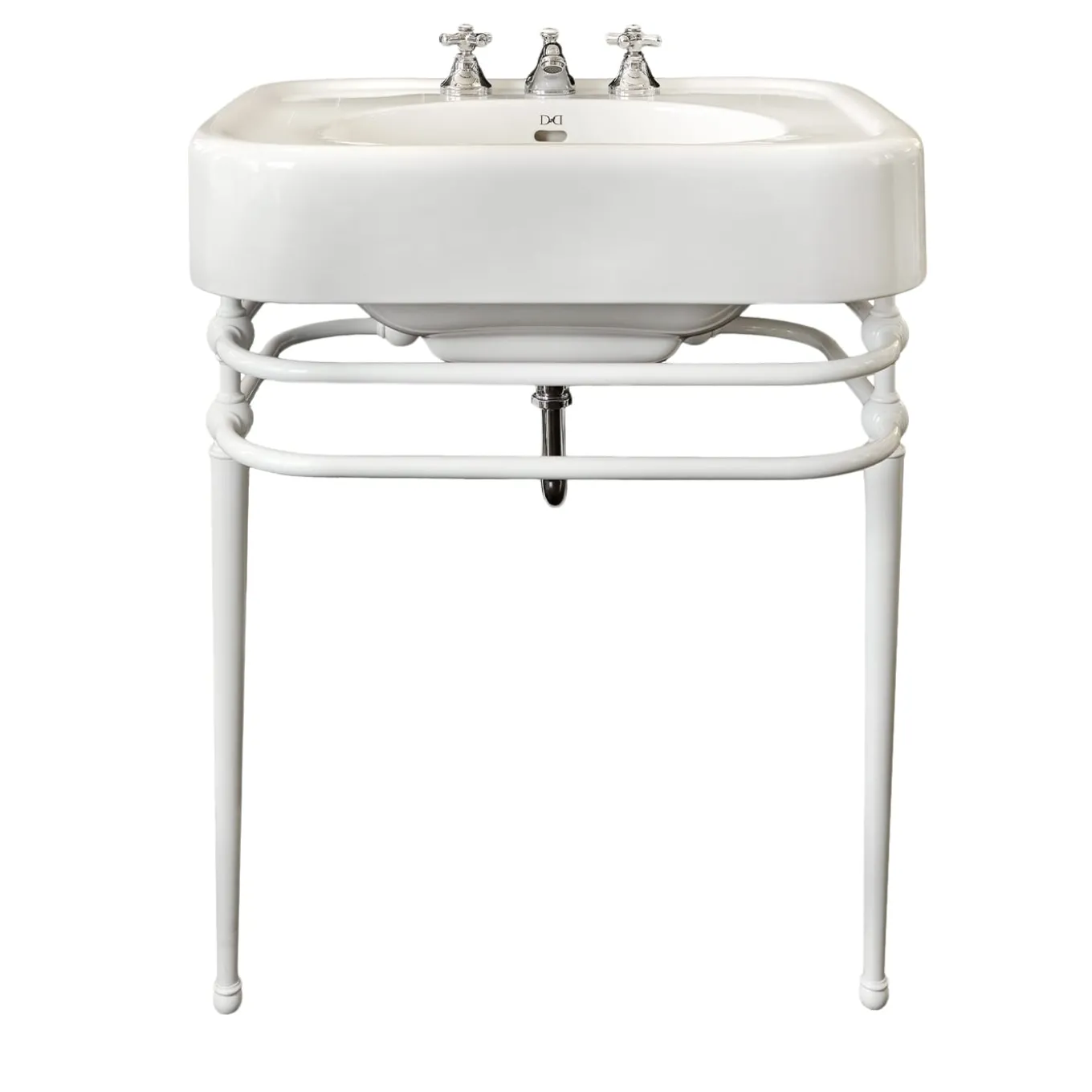 Console Single Memphis in finitura bianca