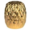 CONTENITORE PER CRAVATTE NERE - ORO