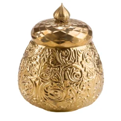 COPERCHIO PER CANDELA ALIDA AMOUR - ORO