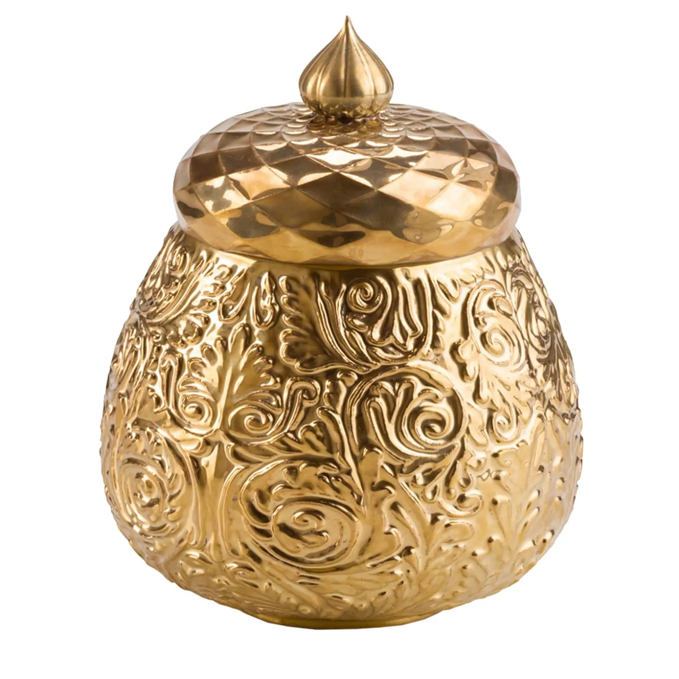 COPERCHIO PER CANDELA ALIDA AMOUR - ORO