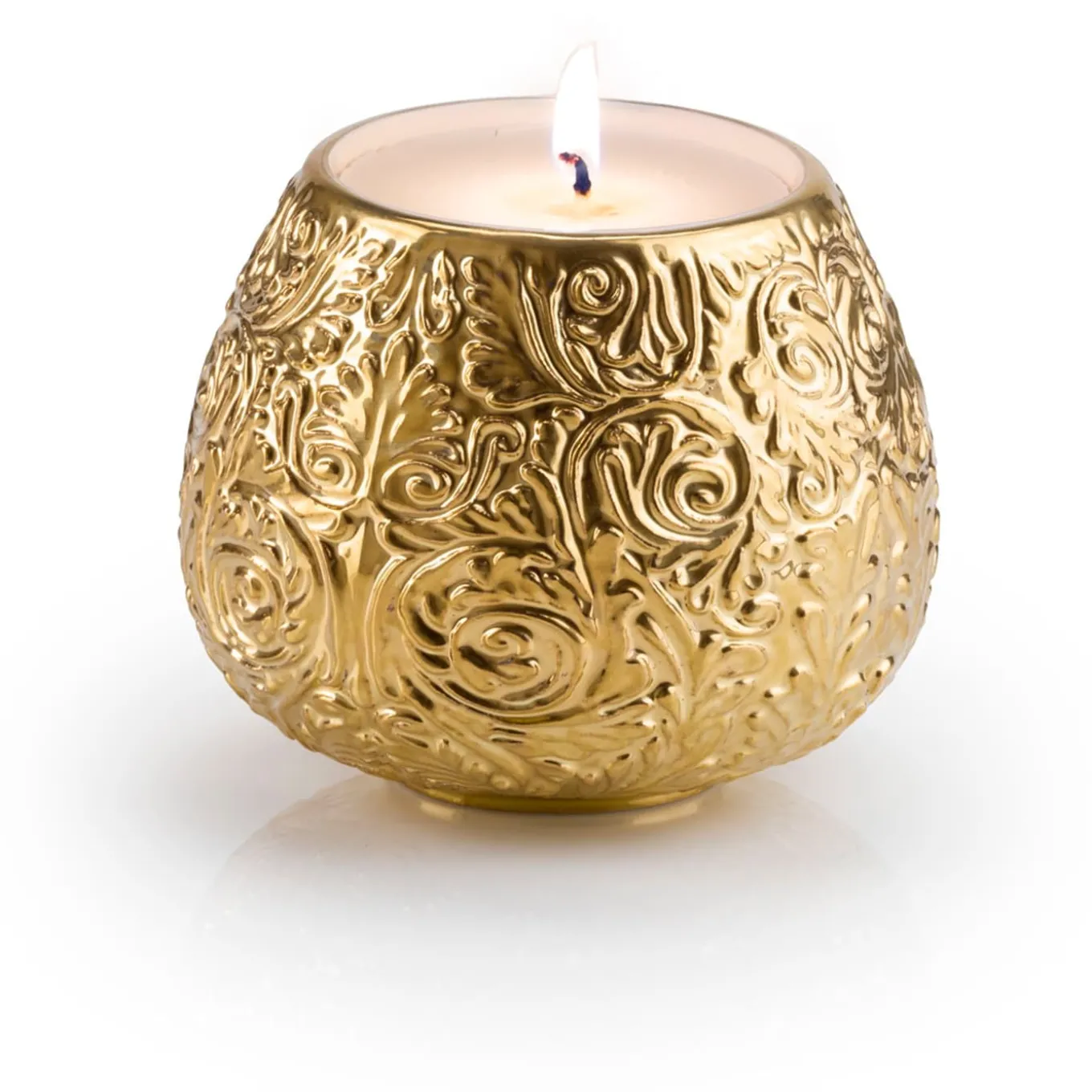 COPERCHIO PER CANDELA ALIDA AMOUR - ORO