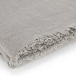 Coperta Canvas in lino beige