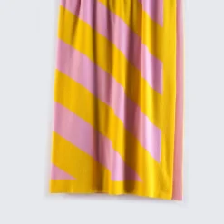 Coperta giallo e rosa Candy