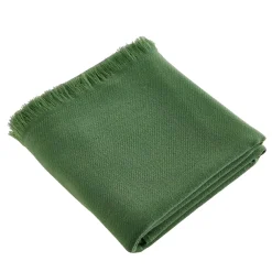 Coperta in cashmere Terramadre Gerbera Verde