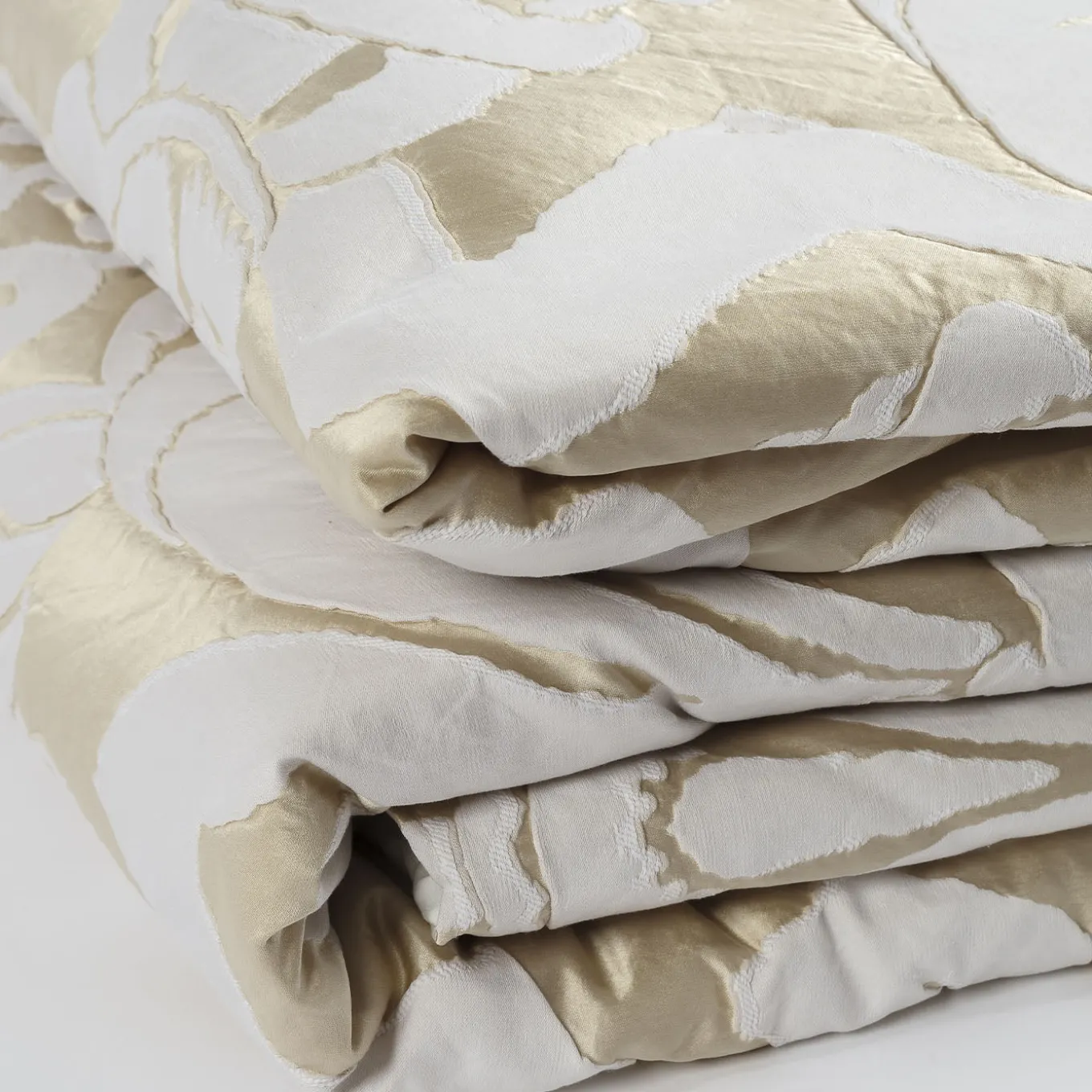 Coperta in seta cotone Damascato Tivoli