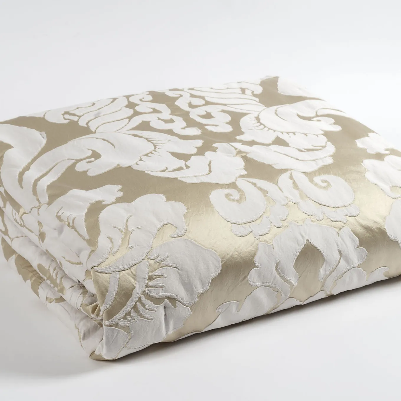 Coperta in seta cotone Damascato Tivoli