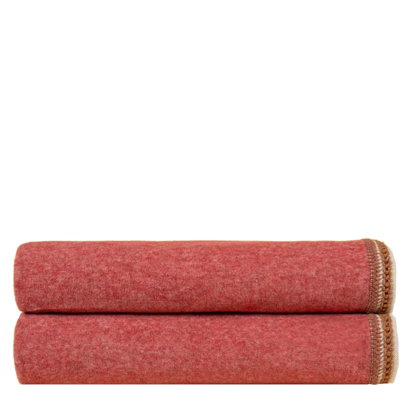 Coperta Morbida in Bambù Lava Nuances con Bordo Nimes