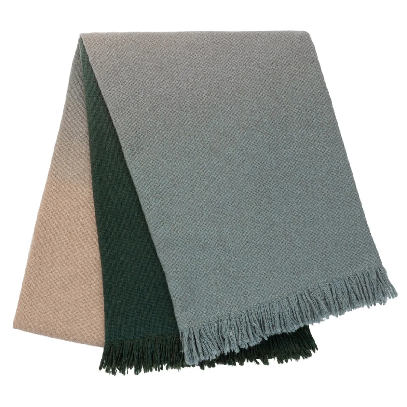 Coperta sfumata bicolore #1