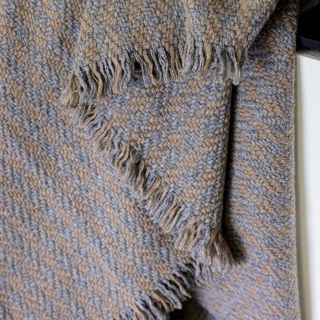 Coperta Tolone pied de poule policroma piccola