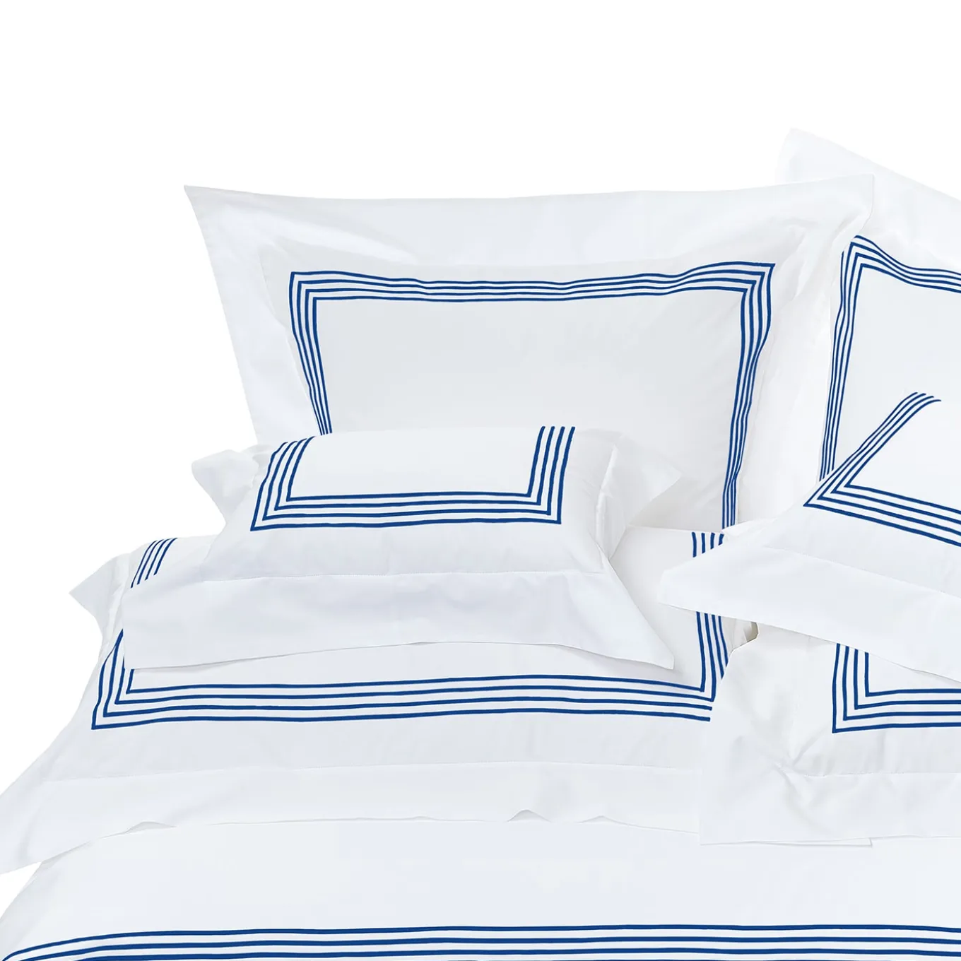 Copripiumino King US bianco e blu brillante di Four Generations