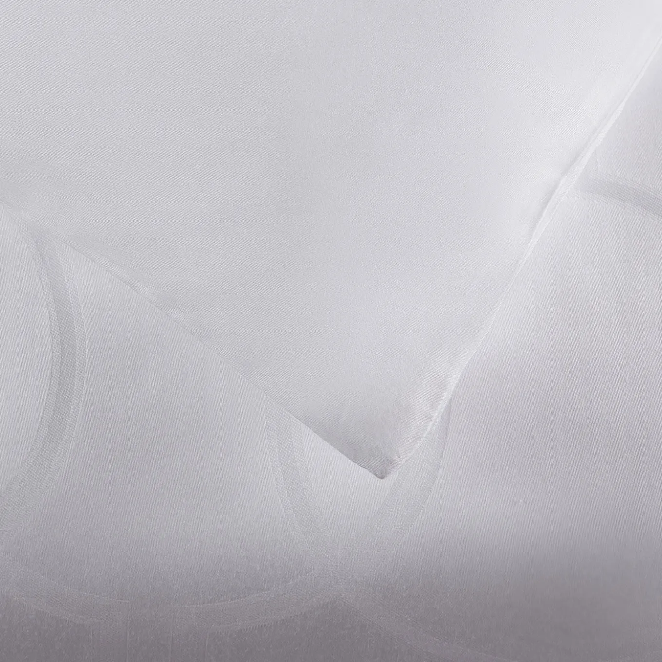 Copripiumino matrimoniale Shangri-La Jacquard Bianco