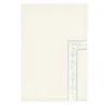 Copripiumino Roma Off White & Light Blue US King