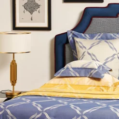 Copripiumino Tuffo Jacquard Assisi Blue US King