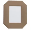 Cornice Ottagonale Del Monte 23 in Pelle Tamarone Beige