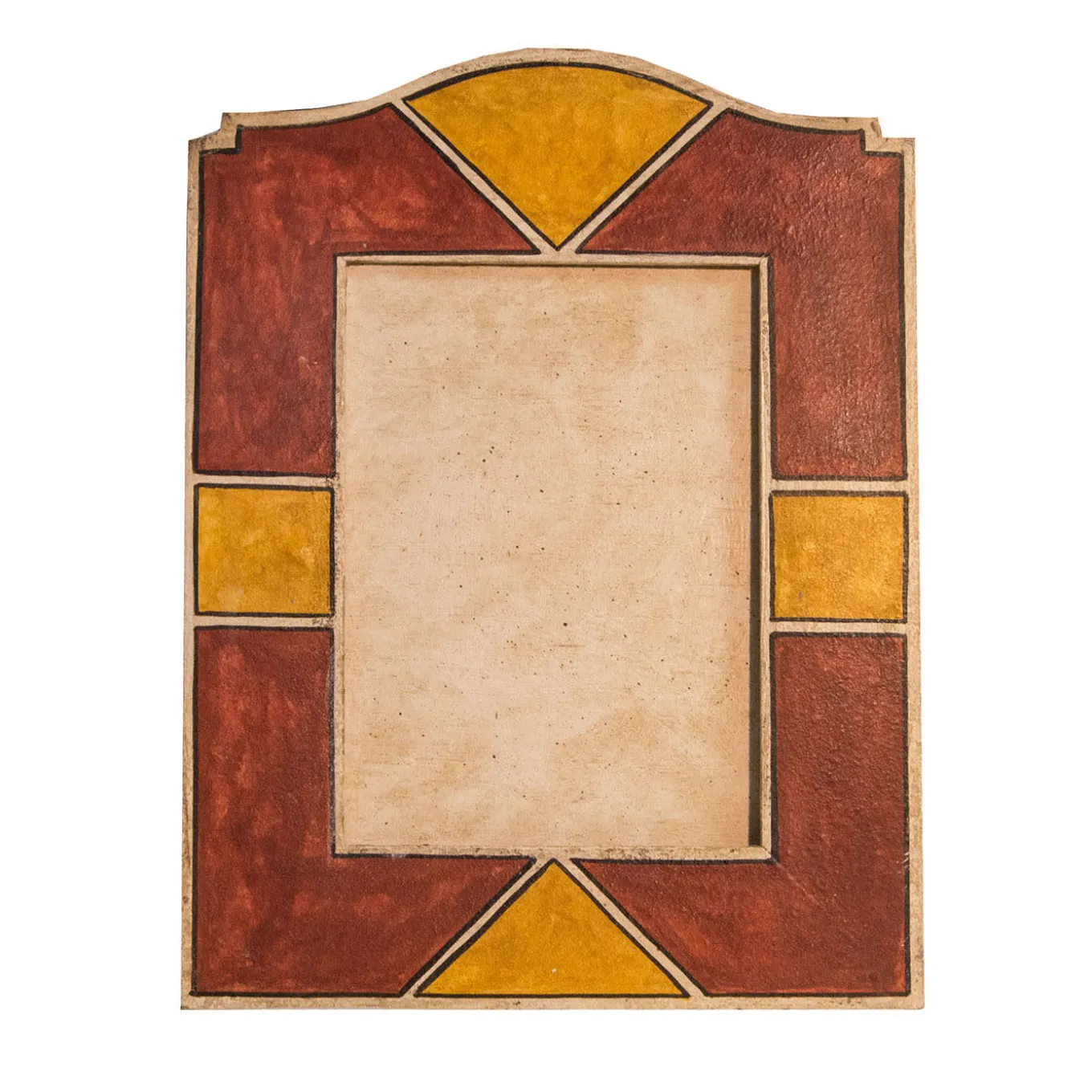 Cornice Portafoto in Legno Ossido Rosso Fiorentino